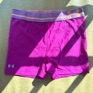 Women’s Under Armour Heat Gear Compression Shorts Size Small